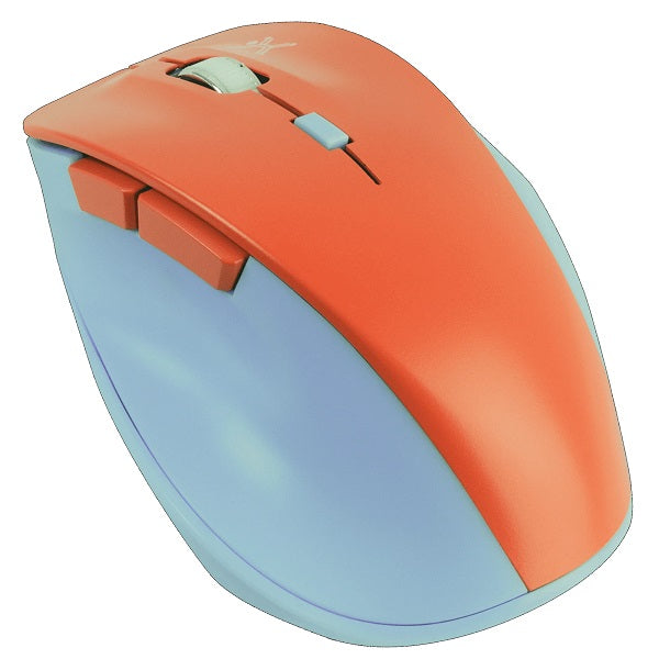 Mouse Inalámbrico Clic Silencioso Conector USB 1600 DPI Thumb Color Azul / Mamey | PERFECT CHOICE - Mouse Inalámbrico Clic Silencioso Conector USB 1600 DPI Thumb Color Azul / Mamey | PERFECT CHOICE -